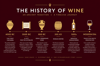 cronologia historia del vino a lo largo del tiempo